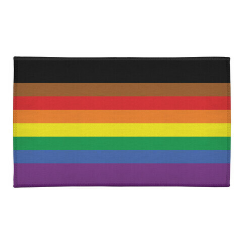 Gay Pride Flag Welcome Mat