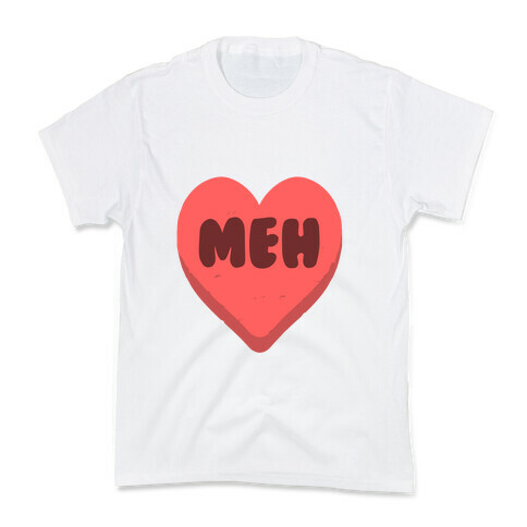 Valentine's Day Heart Meh Kids T-Shirt