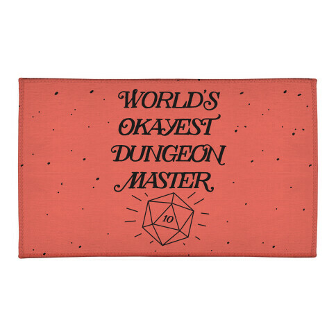World's Okayest Dungeon Master Welcome Mat