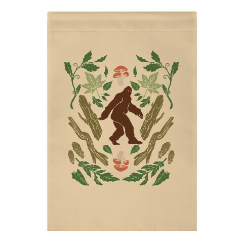 Sasquatch Sighting Garden Flag