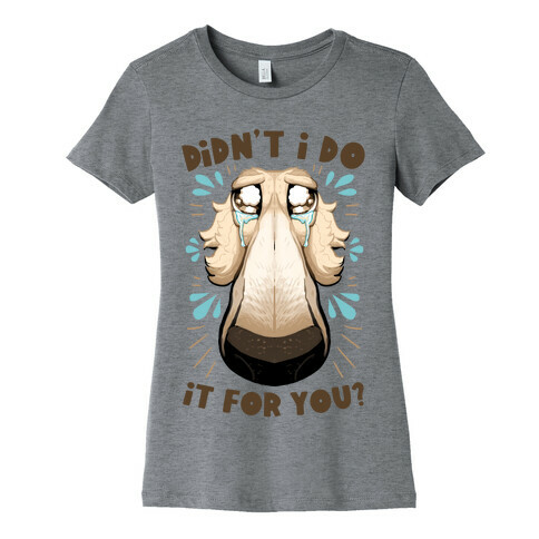 Didn't I Do It For You? Womens T-Shirt