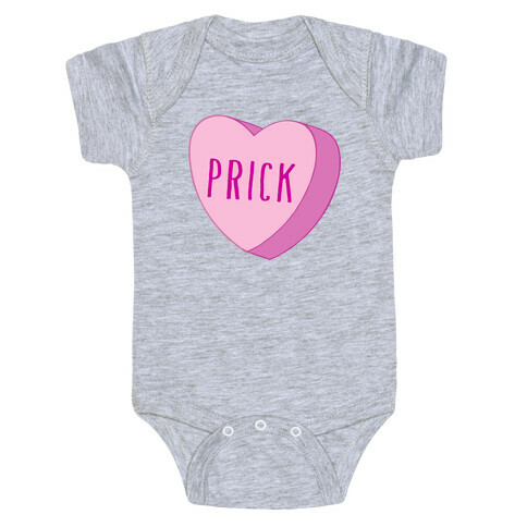 Prick Candy Heart Baby One-Piece