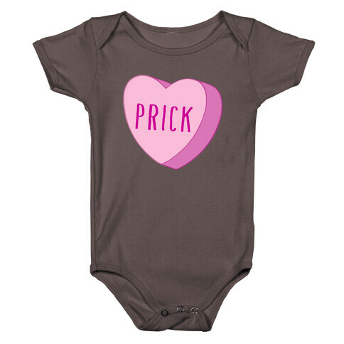 Prick Candy Heart Baby One-Piece