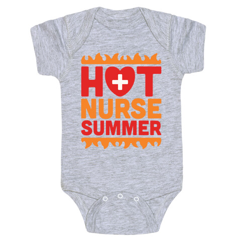 Hot Nurse Summer Parody Baby One-Piece