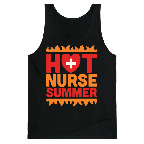 Hot Nurse Summer Parody Tank Top