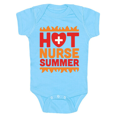 Hot Nurse Summer Parody Baby One-Piece