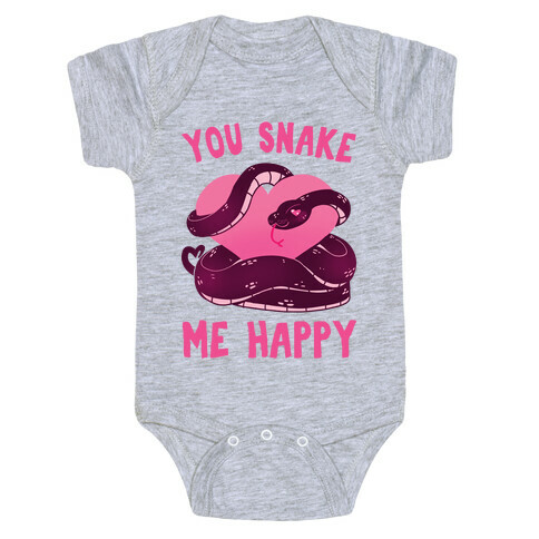 You Snake Me Happy Baby One-Piece