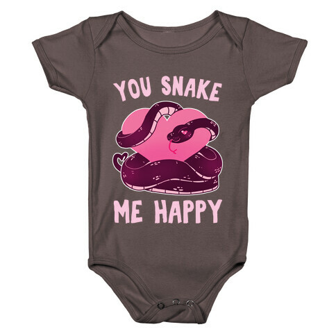 You Snake Me Happy Baby One-Piece