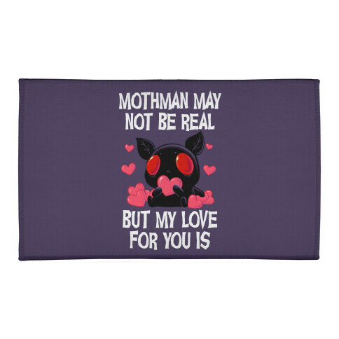 Mothman May Not Be Real, But My Love For You Is Welcome Mat