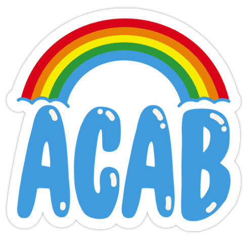 ACAB Die Cut Sticker