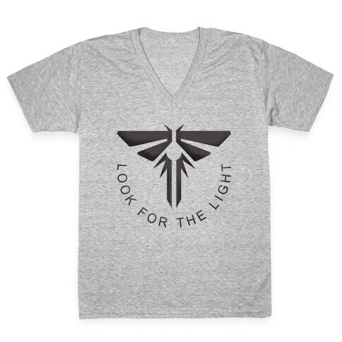 Look For The Light V-Neck Tee Shirt