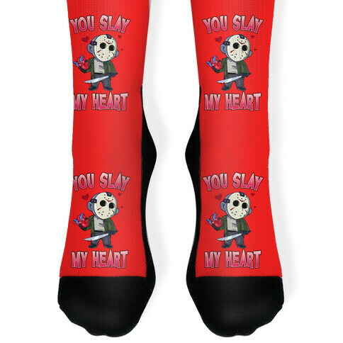 You Slay My Heart Sock