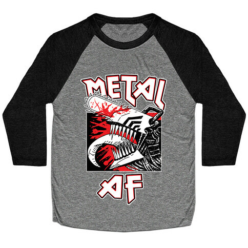 Metal AF Baseball Tee