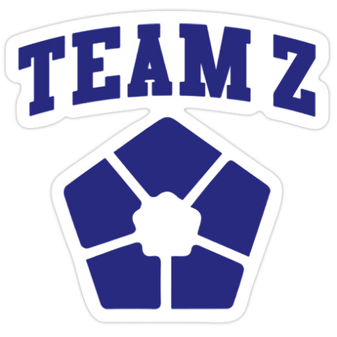 Team Z Die Cut Sticker