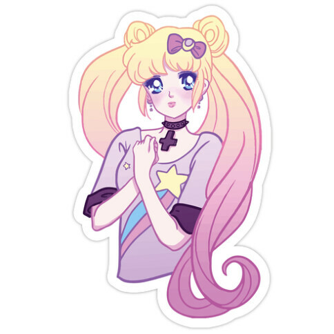 Dream Moon Parody Die Cut Sticker