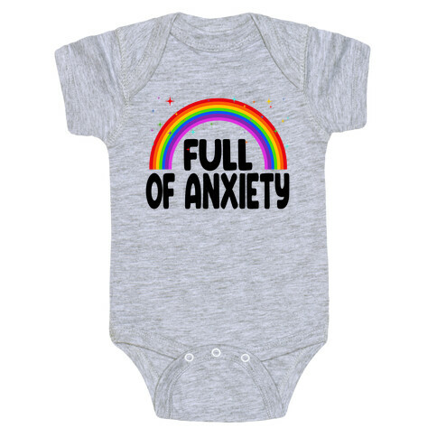 Full Of Anxiety Baby One-Piece