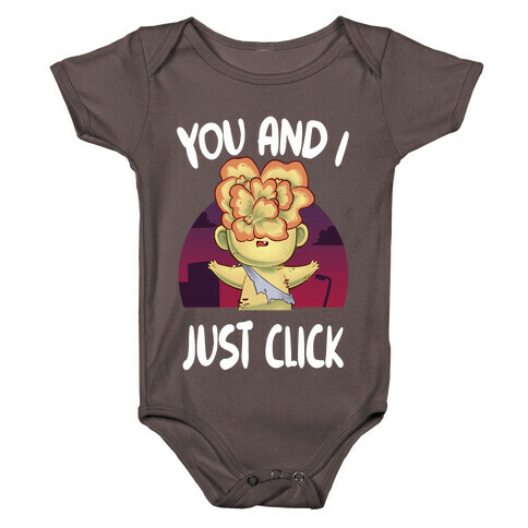 You and I Just Click Baby One-Piece