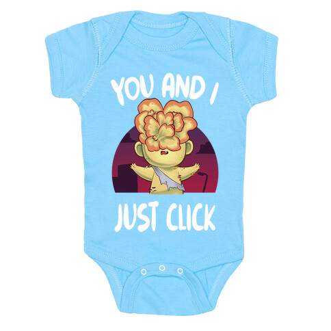 You and I Just Click Baby One-Piece