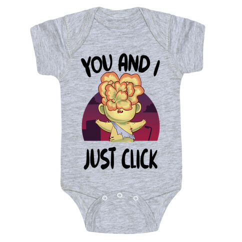 You and I Just Click Baby One-Piece