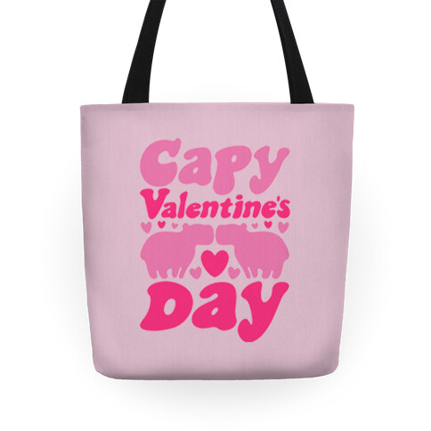 Capy Valentine's Day Capybara Parody Tote