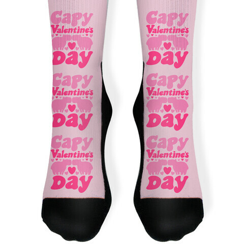 Capy Valentine's Day Capybara Parody Sock