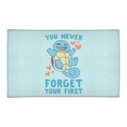 You Never Forget Your First - Squirtle Welcome Mat