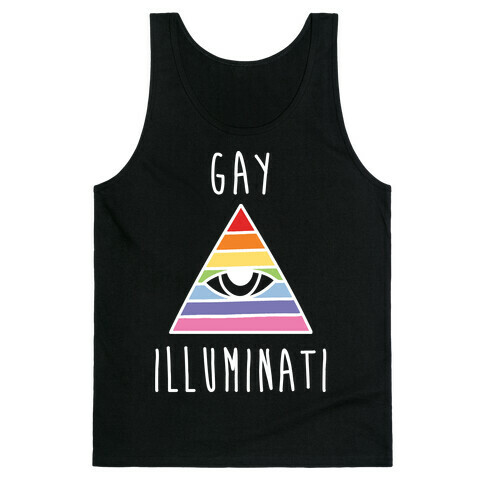 Gay Illuminati Tank Top