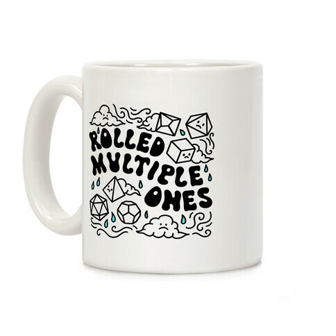 Rolled Multiple Ones Coffee Mug