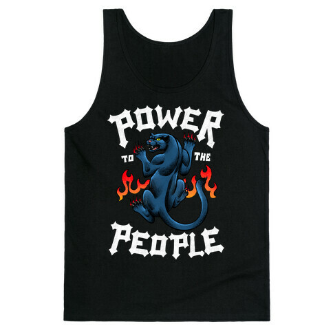 Power to the People Panther Tank Top