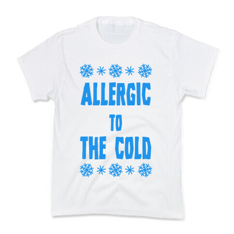 Allergic to The Cold Kids T-Shirt