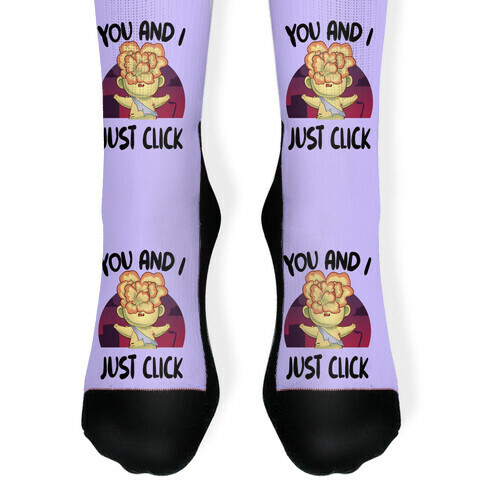 You and I Just Click Sock