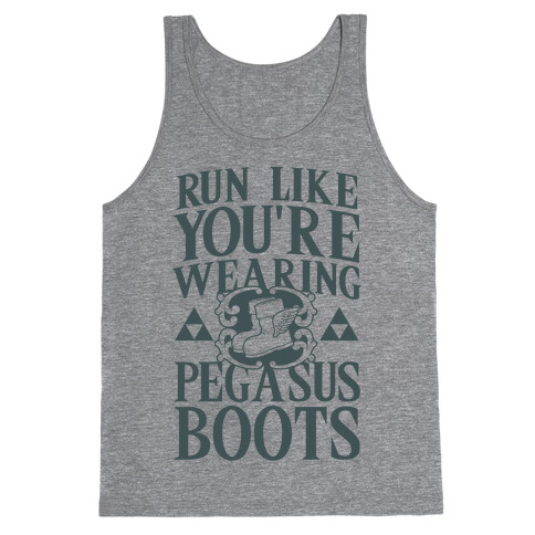 Run Like You're Wearing Pegasus Boots Tank Top