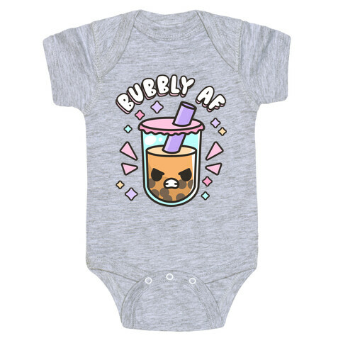 Bubbly Af Boba Baby One-Piece