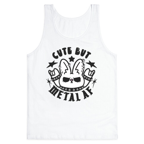 Cute But Metal AF Bunny Tank Top