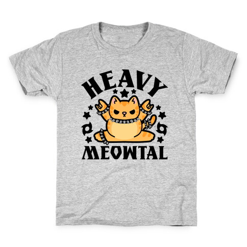 Heavy Meowtal Kids T-Shirt