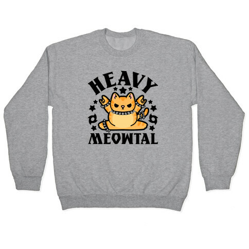 Heavy Meowtal Pullover