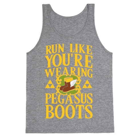 Run Like You're Wearing Pegasus Boots Tank Top