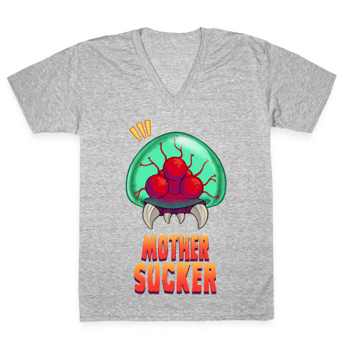 Mother Sucker V-Neck Tee Shirt