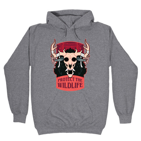 Protect The Wildlife (Wendigo) Hooded Sweatshirt