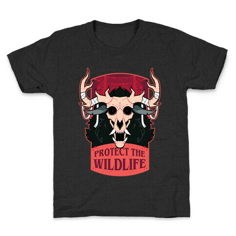 Protect The Wildlife (Wendigo) Kids T-Shirt