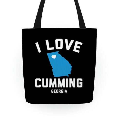 I Love Cumming Georgia Tote