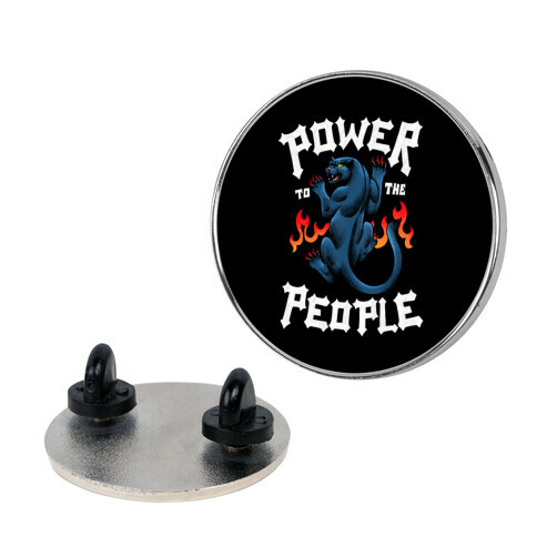 Power to the People Panther Pin