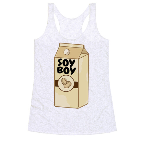 Soy Boy Racerback Tank Top