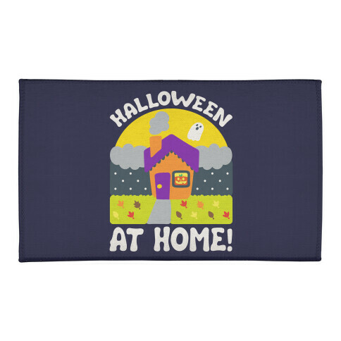 Halloween At Home  Welcome Mat
