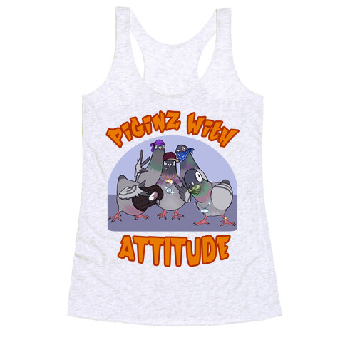 Piginz With Attitude Racerback Tank Top