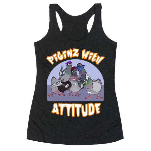 Piginz With Attitude Racerback Tank Top