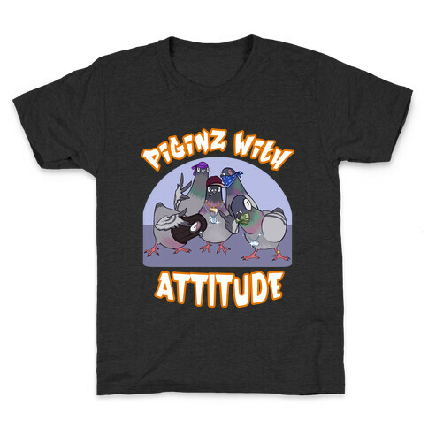 Piginz With Attitude Kids T-Shirt