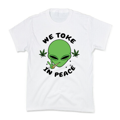 We Toke In Peace Kids T-Shirt