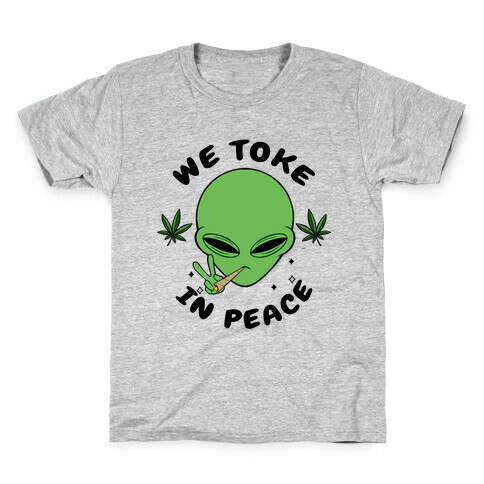 We Toke In Peace Kids T-Shirt