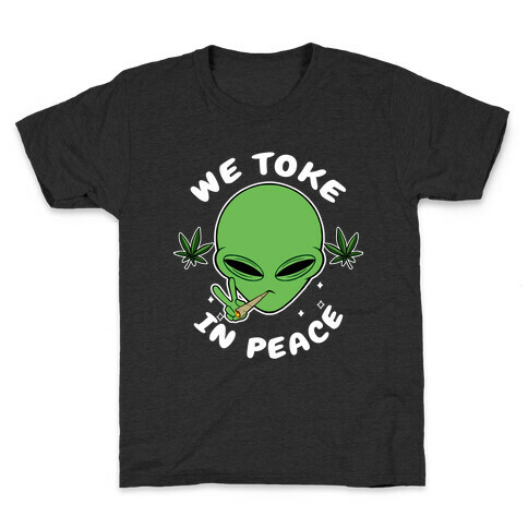 We Toke In Peace Kids T-Shirt